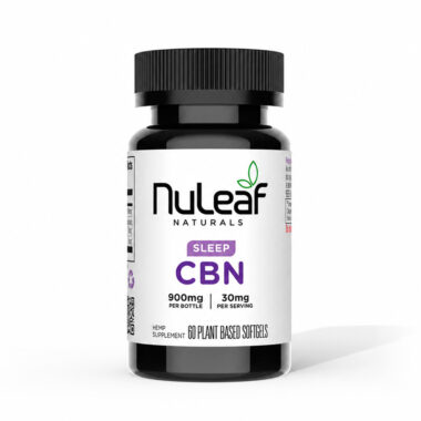 NuLeaf Naturals, CBN Softgels, Full Spectrum, 60ct, 900mg CBN