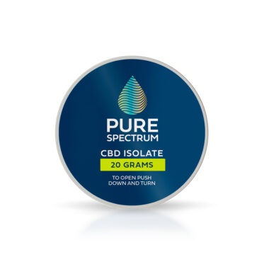 Pure Spectrum, 99% CBD Isolate Powder, 20g, 20000mg CBD