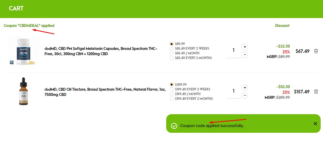 30 Off cbdMD Coupon Codes September, 2024