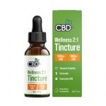 CBDfx, CBD + CBG Oil Wellness Tincture, Broad Spectrum, 1fl oz, 1000mg CBG + 2000mg CBD