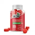CBDfx, CBD Gummies with Apple Cider Vinegar, Broad Spectrum THC-Free, 60ct, 1500mg CBD