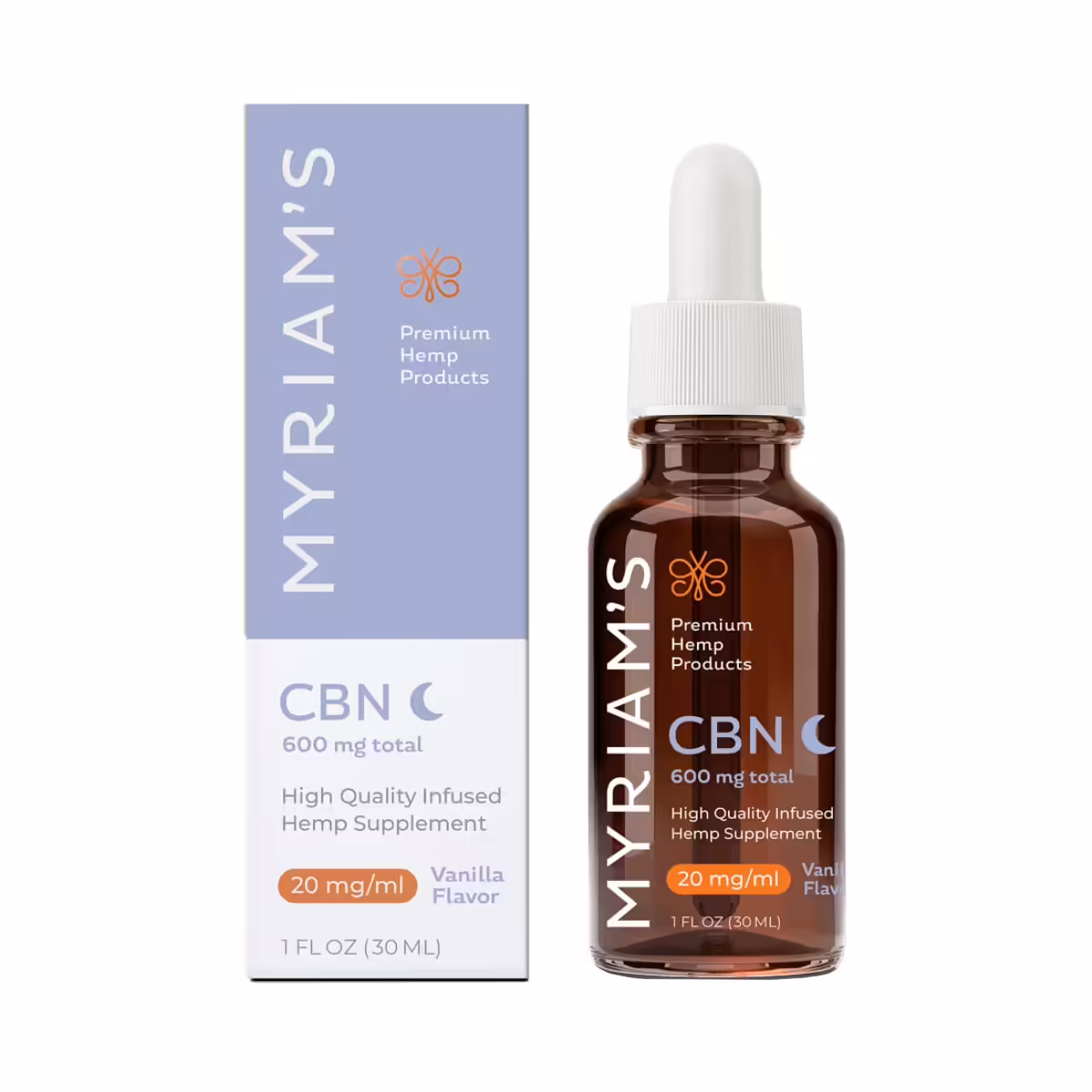 Myriam’s Hope Hemp, CBN Oil, Full Spectrum, Sweet Vanilla, 1fl oz, 600mg CBN Myriam’s Hope Hemp, CBN Oil, Full Spectrum, Sweet Vanilla, 1fl oz, 600mg CBN