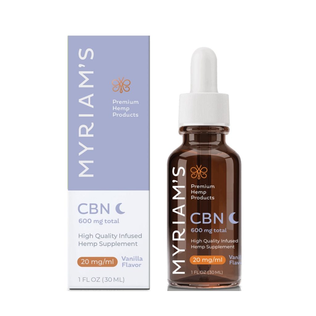 Myriam’s Hope Hemp, CBN Oil, Full Spectrum, Sweet Vanilla, 1oz, 600mg CBN