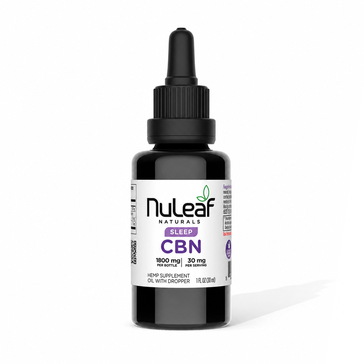 NuLeaf Naturals, CBN Oil, Full Spectrum, 1fl oz, 1800mg CBN