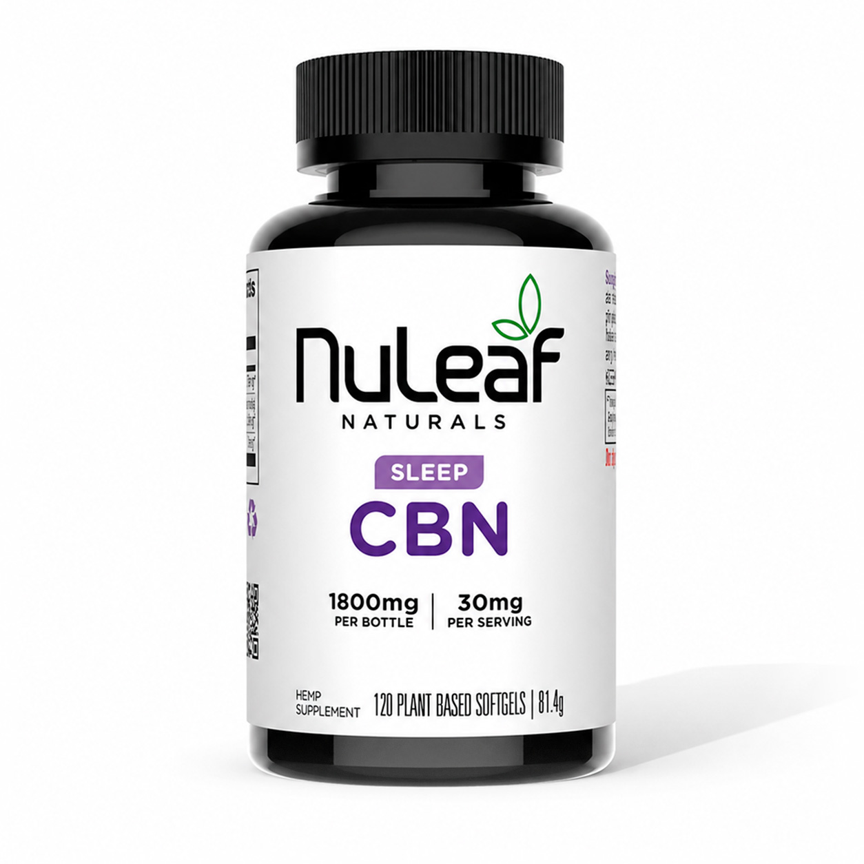 NuLeaf Naturals, CBN Softgels, Full Spectrum, 120ct, 1800mg CBN NuLeaf Naturals, CBN Softgels, Full Spectrum, 120ct, 1800mg CBN