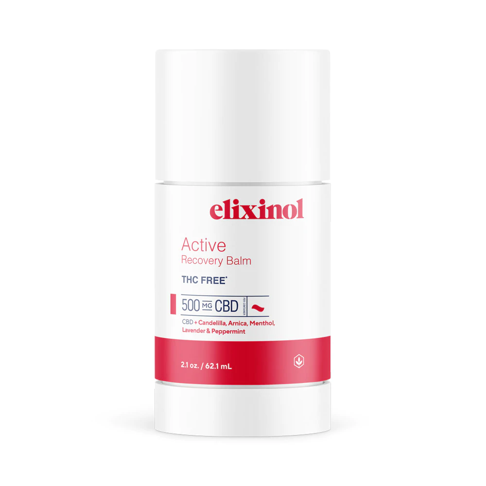 Elixinol, CBD Active Recovery Balm, THC-Free, 2.1oz, 500mg CBD 2