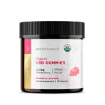 Joy Organics, CBD Gummies, Strawberry Lemonade, Broad Spectrum THC-Free, 30ct, 300mg CBD