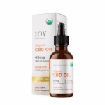 Joy Organics, Orange Bliss Organic CBD Tincture, Broad Spectrum THC-Free, 1fl oz, 1350mg CBD