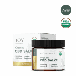 Joy Organics, Organic CBD Salve, Broad Spectrum THC-Free, 2oz, 1000mg CBD