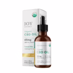 Joy Organics, Tranquil Mint Organic CBD Tincture, Broad Spectrum THC-Free, 1fl oz, 1350mg CBD