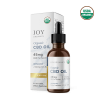 Joy Organics, Unflavored Organic CBD Tincture, Broad Spectrum THC-Free, 1oz, 1350mg CBD 1