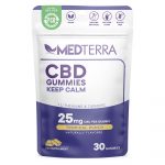 Medterra, CBD Gummies, Keep Calm, Isolate THC-Free, Tropical Punch, 30ct, 750mg CBD