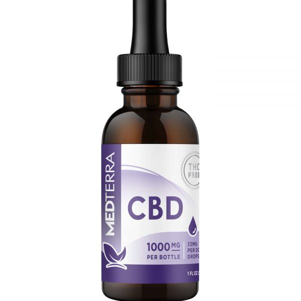 Medterra Cbd Oil Isolate Thc Free 1oz 1000mg Cbd Cbdmarket 8704