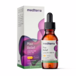 Medterra, Max Relief THC+CBD Oil, Full Spectrum, Citrus, 1fl oz, 60mg THC + 1500mg CBD