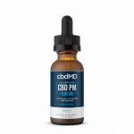 cbdMD, CBD PM Tincture for Sleep, Broad Spectrum THC-Free, Berry, 1oz, 300mg CBN + 1200mg CBD