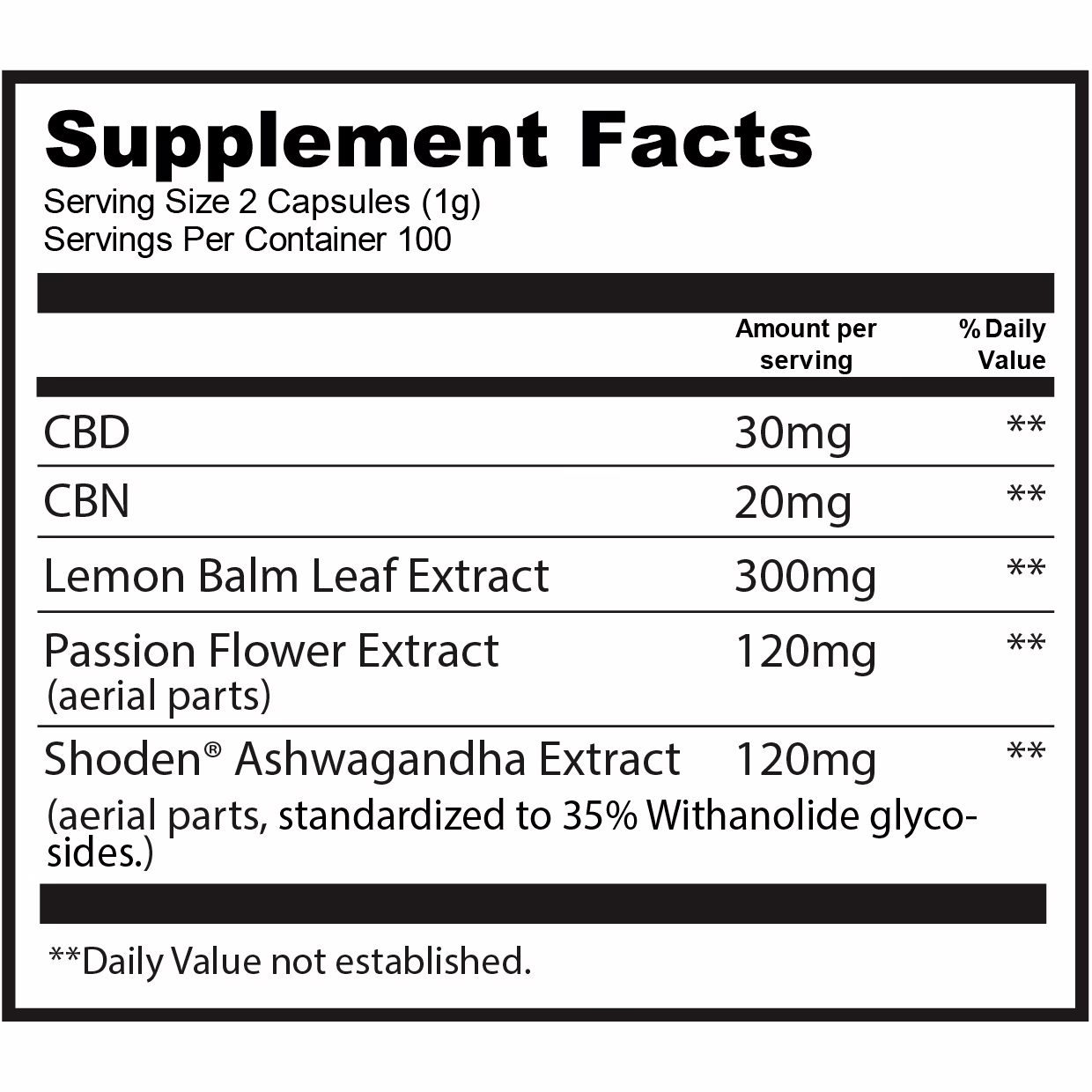 Lazarus Naturals, Sleep CBD Capsules, Full Spectrum, 200ct, 2000mg CBN + 3000mg CBD