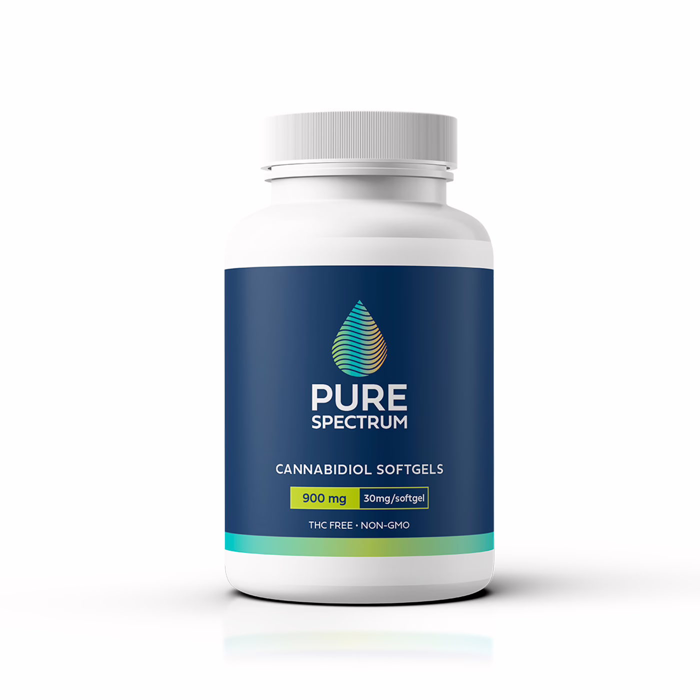 Pure Spectrum, Cannabidiol Softgels, Isolate THC-Free, 30ct, 900mg CBD 2 Pure Spectrum, Cannabidiol Softgels, Isolate THC-Free, 30ct, 900mg CBD