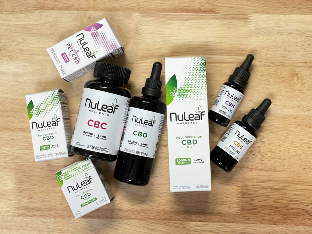 NuLeaf Naturals CBD Product Highlights