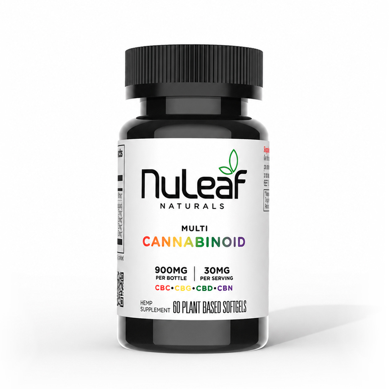 NuLeaf Naturals, Multicannabinoid Softgels CBD+CBC+CBG+CBN, Full Spectrum, 60ct, 900mg Multi NuLeaf Naturals, Multicannabinoid Softgels CBD+CBC+CBG+CBN, Full Spectrum, 60ct, 900mg Multi