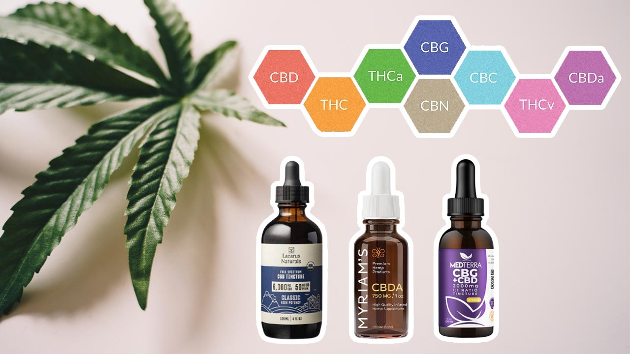 Cannabinoids: Differences Between CBD vs CBG, CBDA, CBN, and CBC 