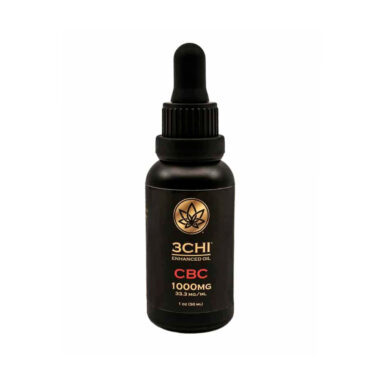 3Chi, CBC Oil Tincture, Broad Spectrum THC-Free, 1fl oz, 1000mg CBC