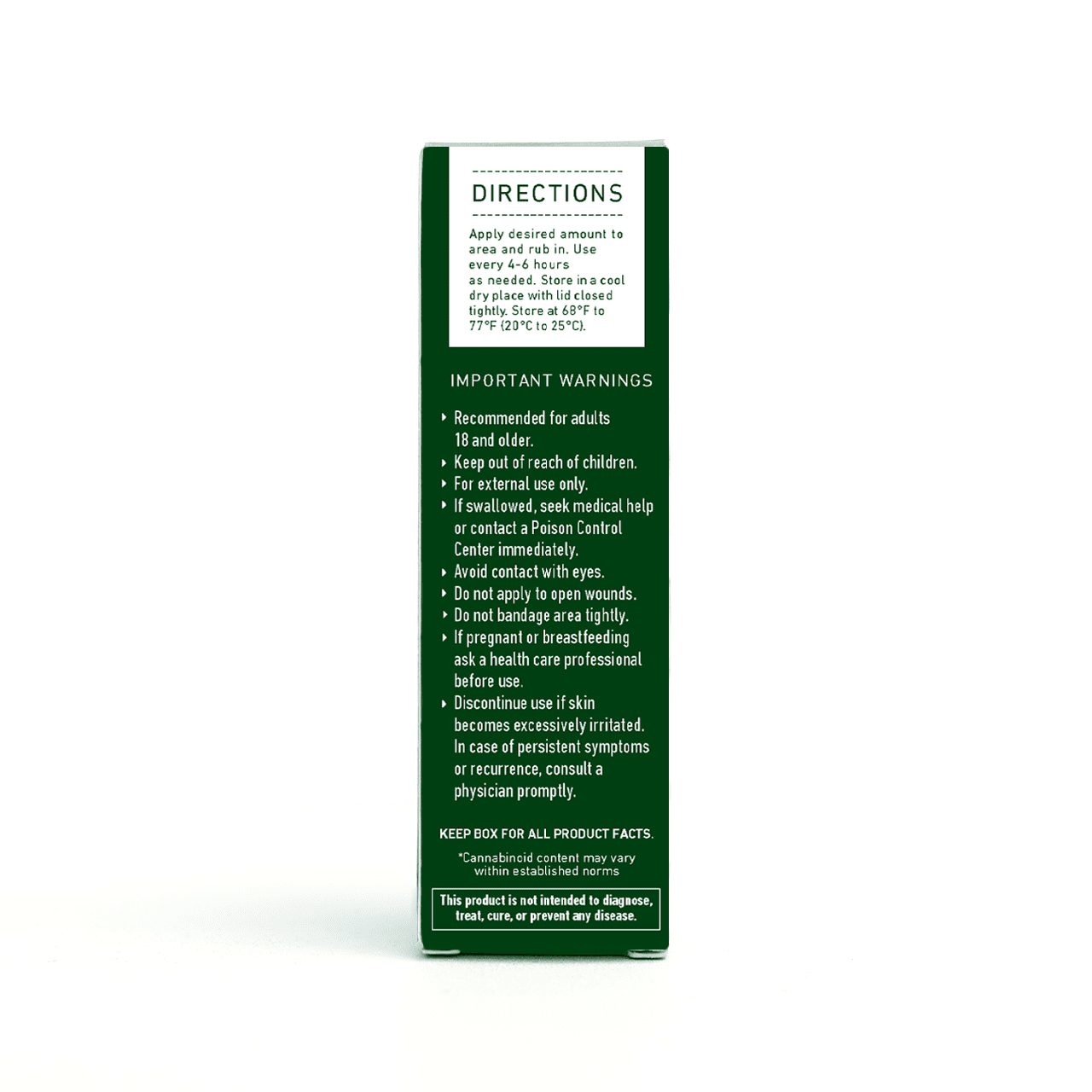 Green Roads, Pain Relief Muscle And Joint CBD Cream, Broad Spectrum THC-Free, 1oz, 750mg CBD