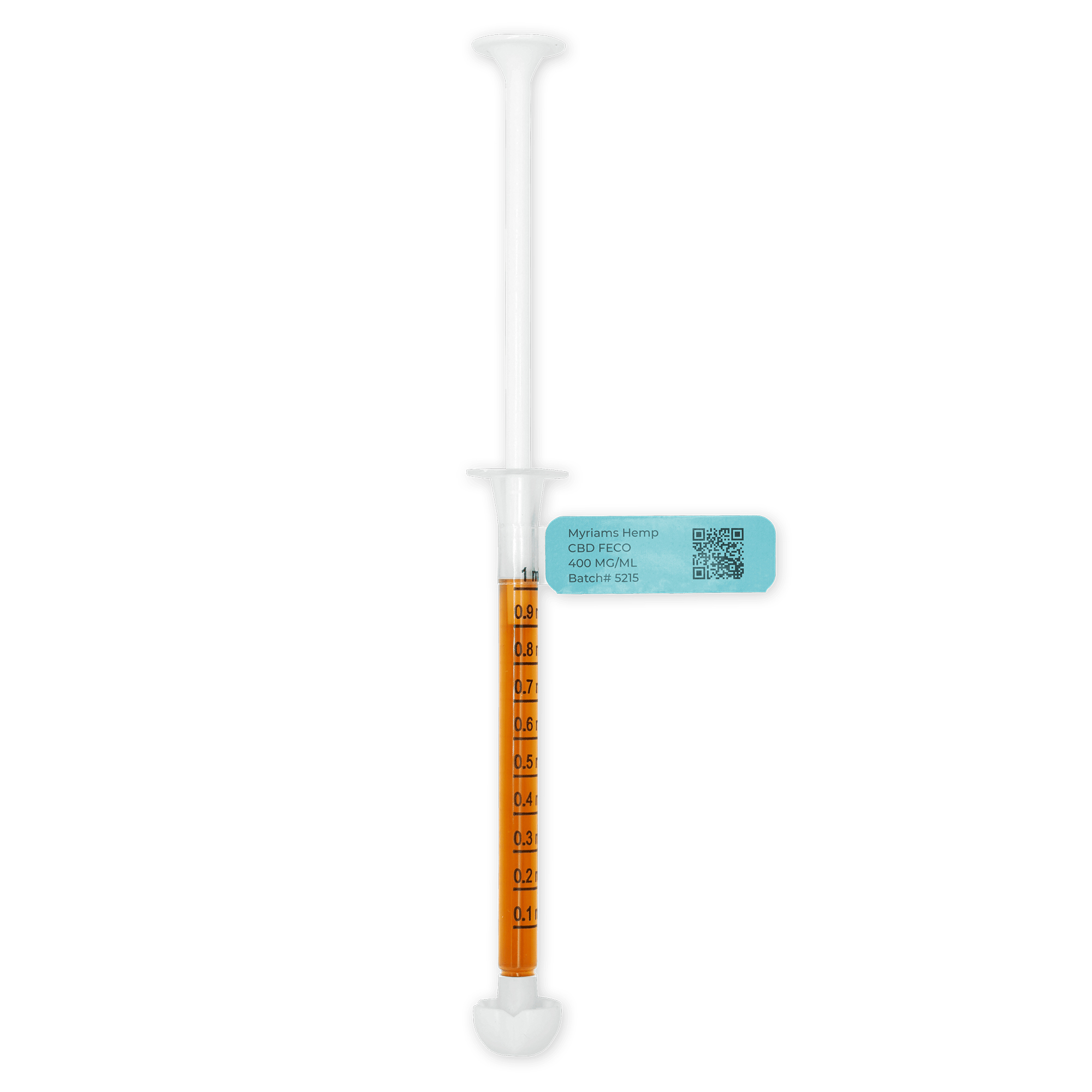 Myriam’s Hope Hemp, Enhanced CBD FECO, Full Spectrum, 5ct, 2000mg CBD