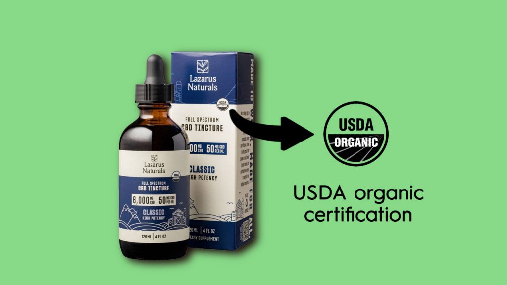 USDA Certified Organic CBD