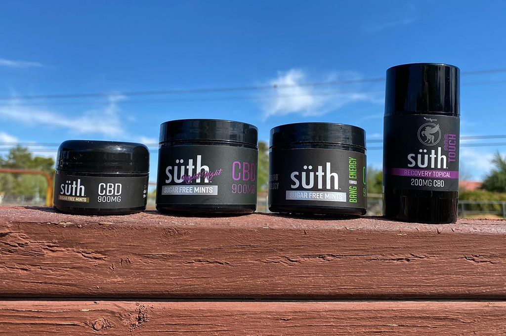 Suth CBD Mints and Recovery Topical