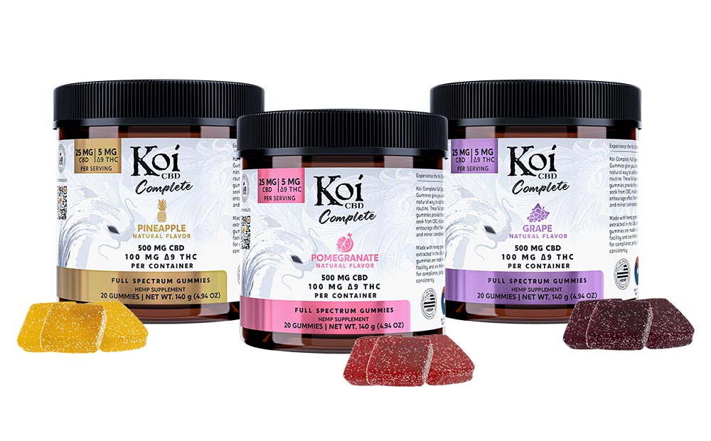 Koi CBD Complete Full Spectrum CBD Gummies