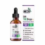 CBDfx, CBN + THC Drops: Sweet Dreams Blend, Full Spectrum, 2fl oz, 135mg THC + 600mg CBN + 6000mg CBD