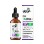 CBDfx, CBN + THC Drops: Sweet Dreams Blend, Full Spectrum, 2fl oz, 135mg THC + 600mg CBN + 6000mg CBD