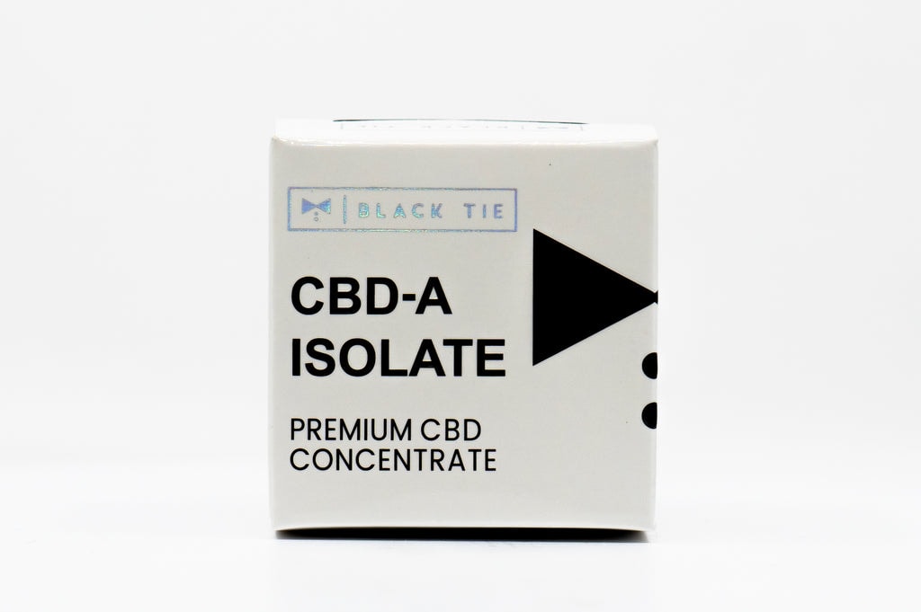 Black Tie CBD, 99%+ CBD-A Isolate, 1g, 1000mg CBD 1