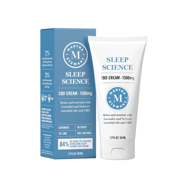 Martha Stewart CBD, Sleep Science Cream