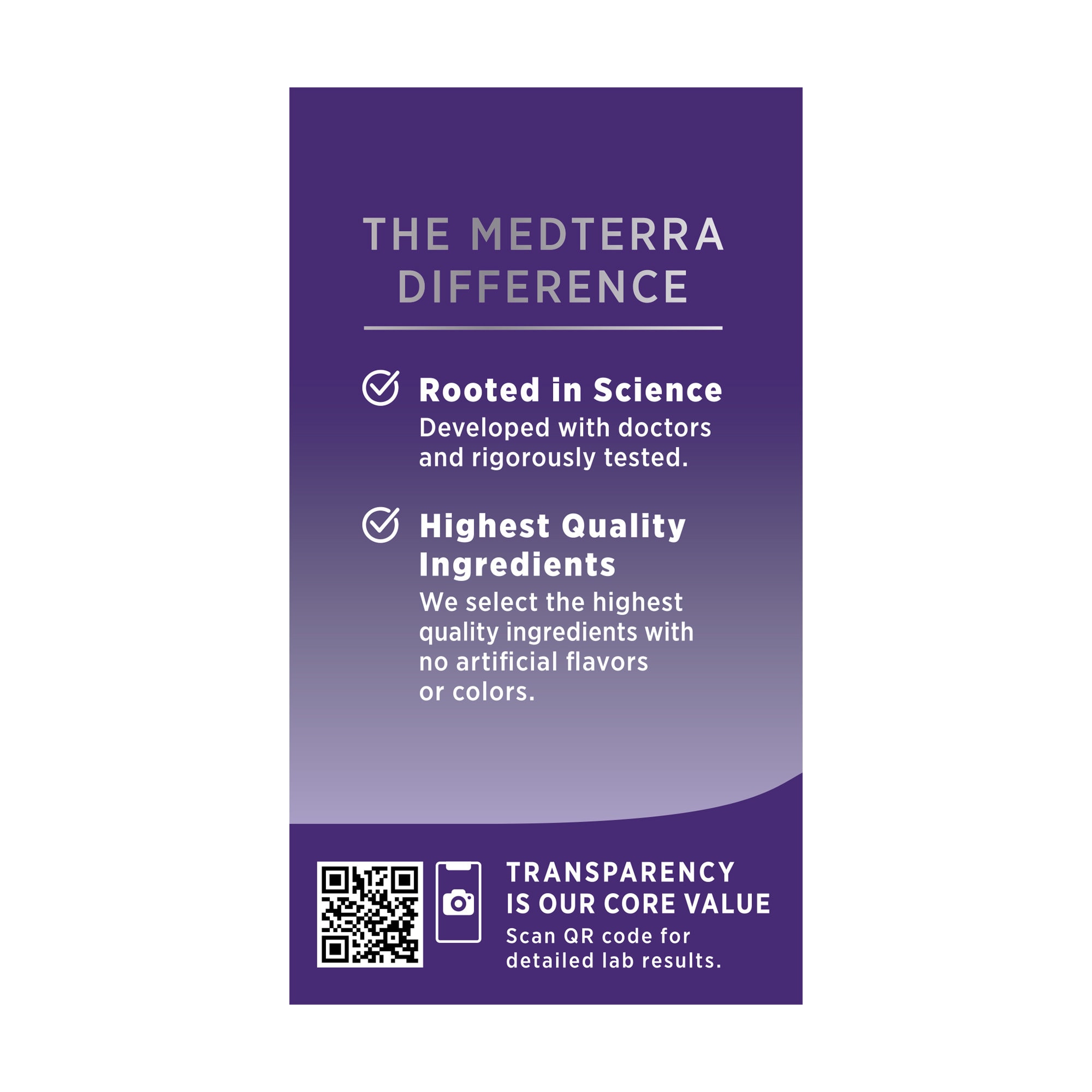 Medterra, CBD Gel Capsules, Isolate THC-Free, 30ct, 3000mg CBD 111