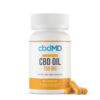 cbdMD, CBD Oil Capsules + Circumin, Broad Spectrum THC-Free, 30-Count, 750mg CBD 1