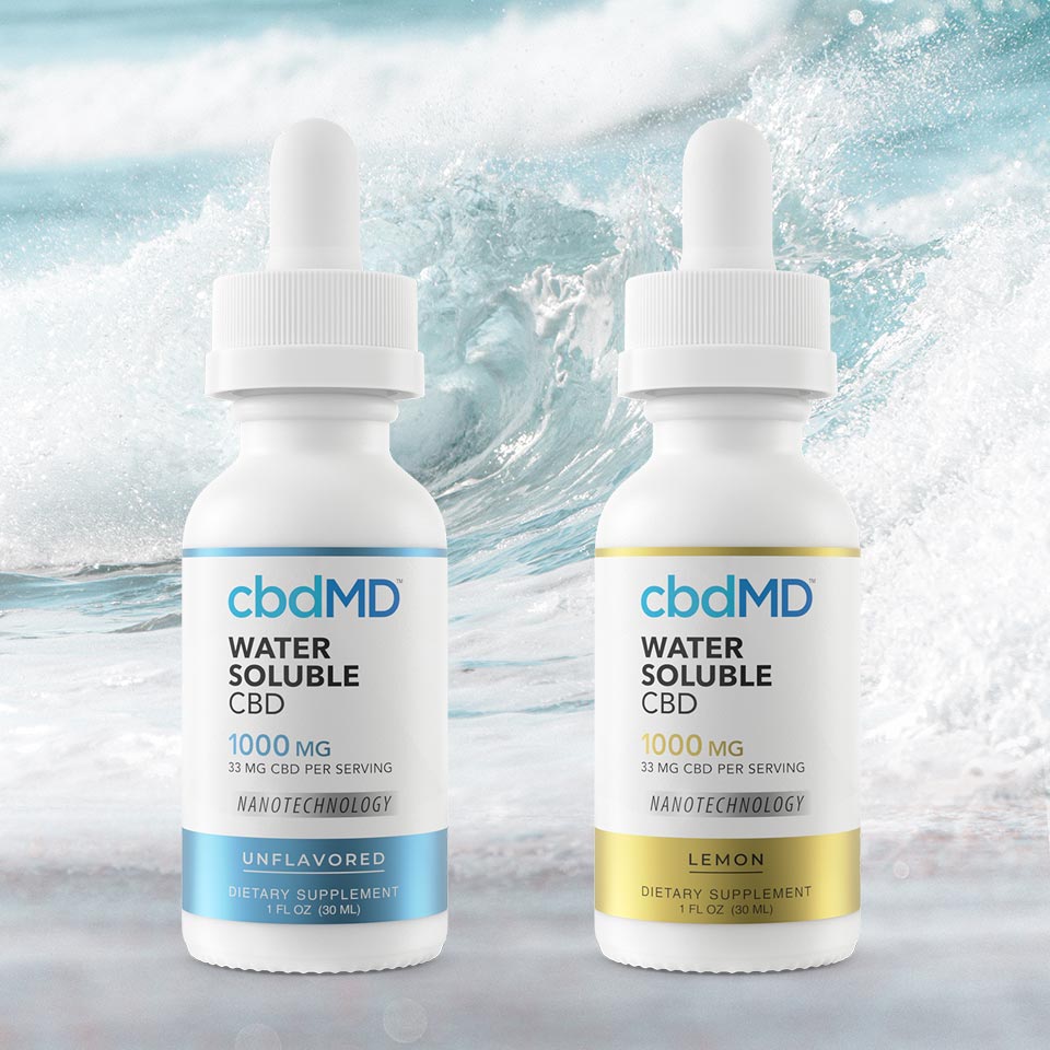cbdMD Water-Soluble CBD Tinctures