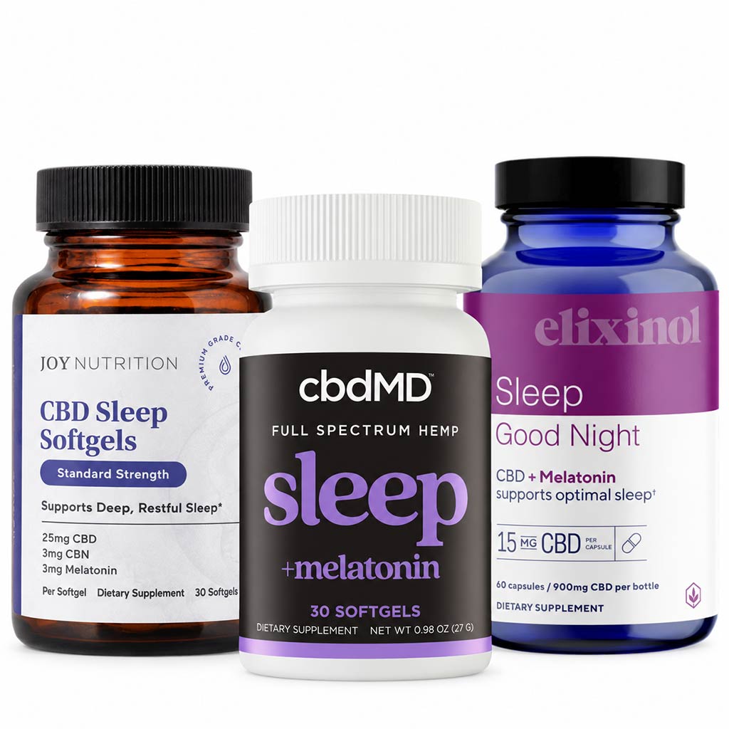 Shop CBD Capsules With Melatonin