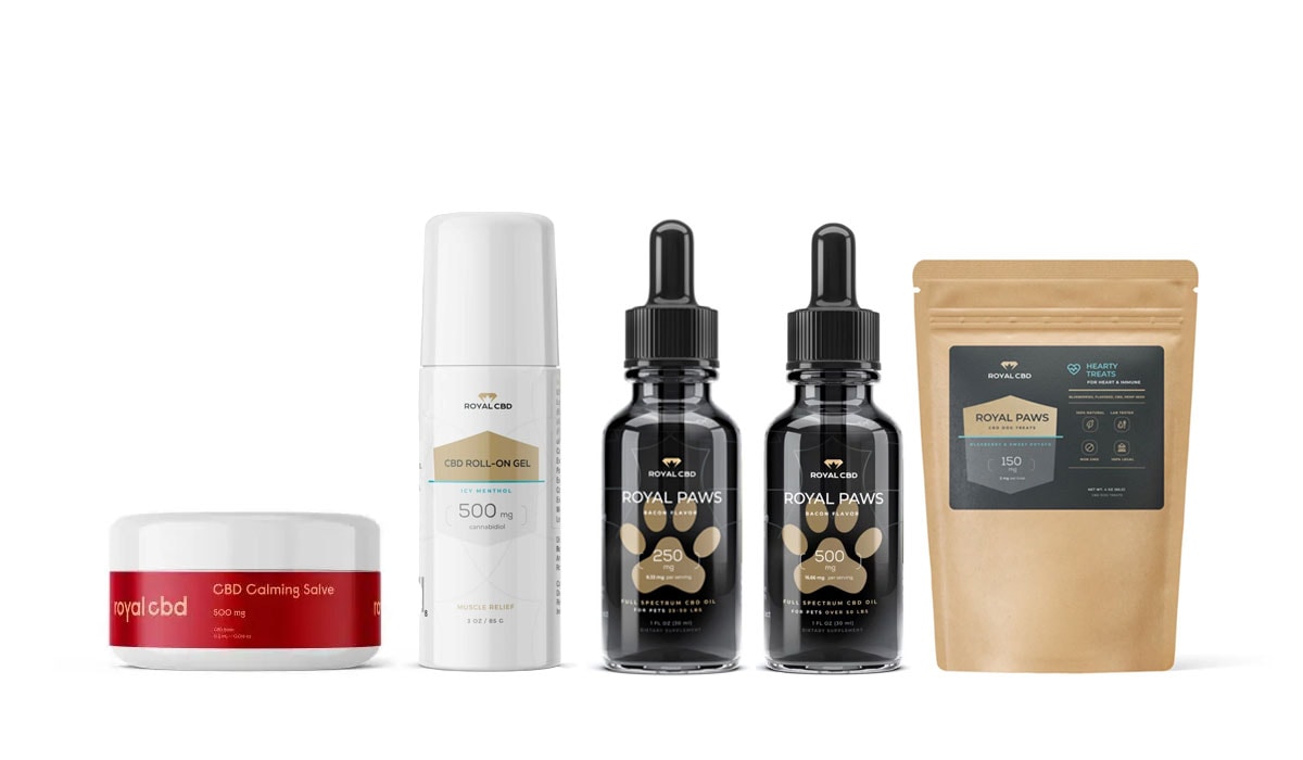 Royal CBD Products: CBD creams, roll-ons, pet products