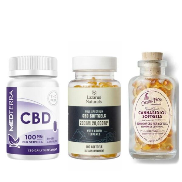 Strong ang HighPotency CBD Capsules, Pills and Softgels CBD.market
