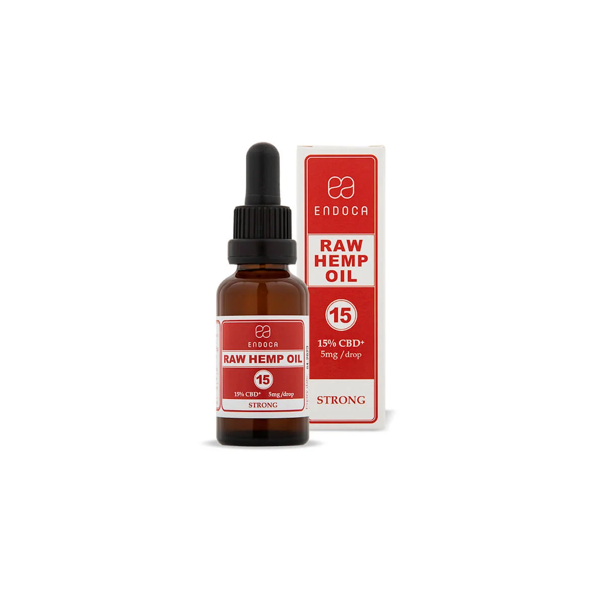 Endoca, Raw CBD + CBDA Oil 15% Strong, Full Spectrum, 1oz, 4500mg CBD+CBDA 2