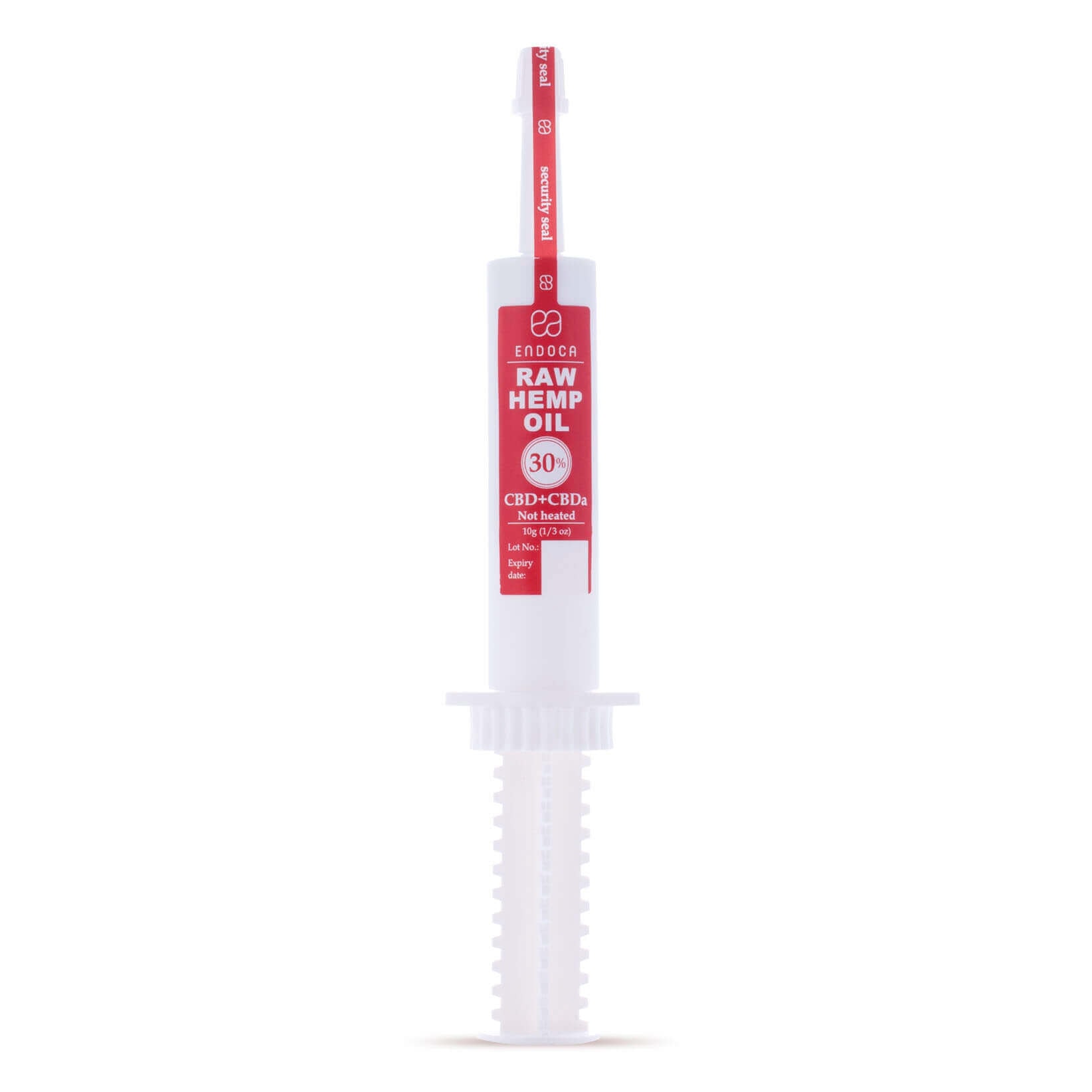 Endoca, Raw Hemp Oil Extract 30%, Full Spectrum, 0.33oz, 3000mg CBD+CBDA 1