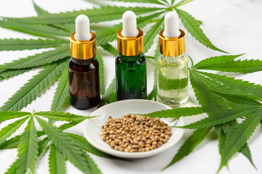 Hemp seeds and hemp seed oil