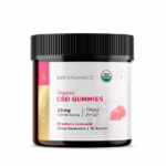 Joy Organics, CBD Gummies, Strawberry Lemonade, Broad Spectrum THC-Free, 30ct, 750mg CBD