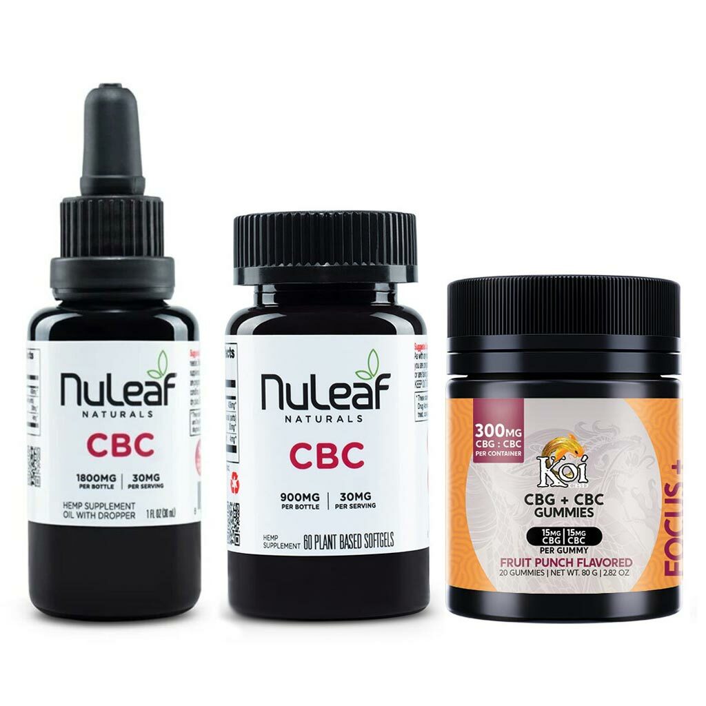 CBC Oils, Capsules, Gummies for Sale