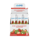 cbdMD, CBD Powdered Drink Mix, Broad Spectrum THC-Free, Kiwi Strawberry, 30ct, 750mg CBD