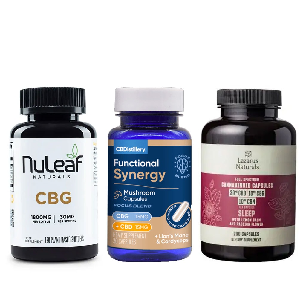 CBG Capsules, Pills and Softgels | CBD.market