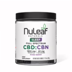 NuLeaf Naturals, CBD:CBN 3:1 Gummies, Mixed Berry, Full Spectrum, 90ct, 1350mg CBD + 450mg CBN