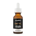 cbdMD, CBD Oil Tincture, Full Spectrum, Natural Flavor, 1fl oz, 60mg THC + 6000mg CBD