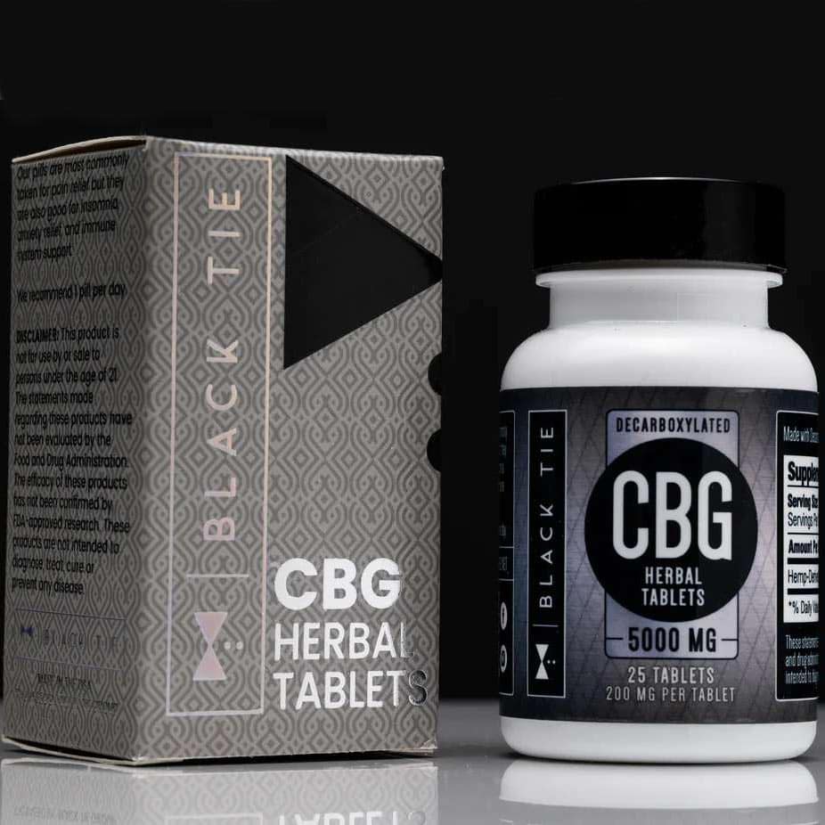 Black-Tie-CBD-CBG-Herbal-Tablets-Broad-Spectrum-THC-Free-25ct-5000mg-CBG-5